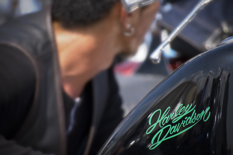 人気のハーレー